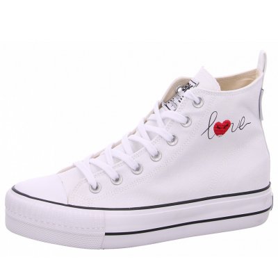 British Knights Leinenschuh in 03 white heart