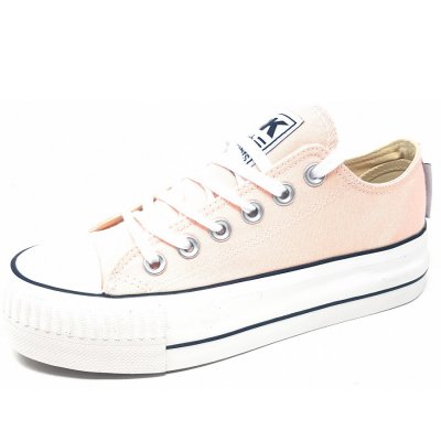 British Knights Kaya Low Leinenschuh in nude (rose) British Knights Kaya Low Leinenschuh in nude (rose)