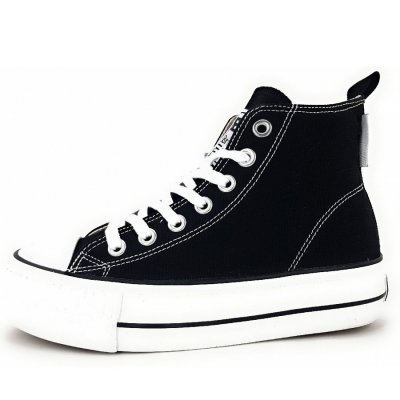 British Knights Kaya Mid Sneaker in black British Knights Kaya Mid Sneaker in black