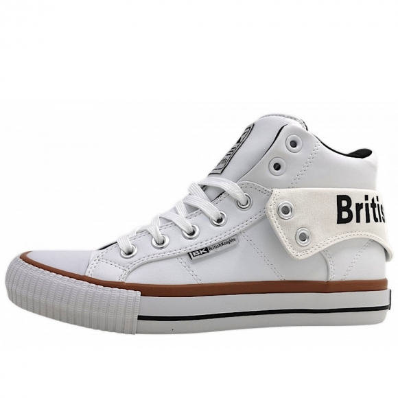 British Knights Roco sportlicher Schnürer in white/black