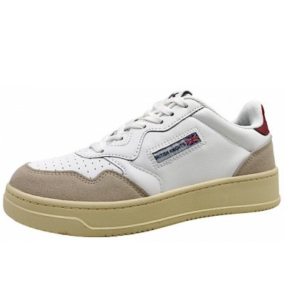 British Knights Schnürer in white/Burgundy British Knights Schnürer in white/Burgundy