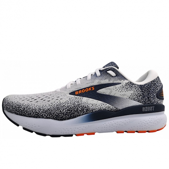 Brooks Ghost 16 Laufschuh in white/orange 130