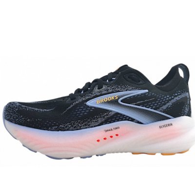 Brooks Glycerin 22 Sportschuh in black/blue heron/orange Brooks Glycerin 22 Sportschuh in black/blue heron/orange