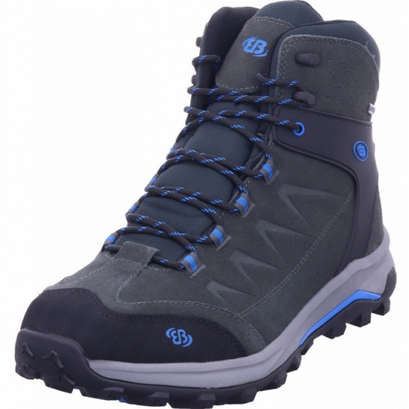 Brütting Wanderstiefel in grau