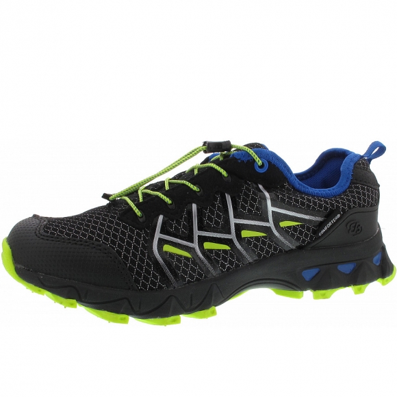 Brütting Countdown Wanderschuh in schwarz-blau-lemon