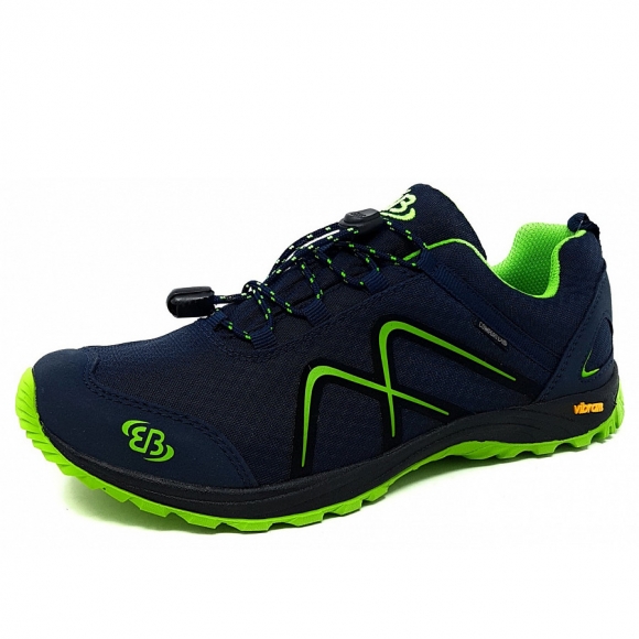 Brütting Guide Vibram Trekkingschuh in marine/lemon