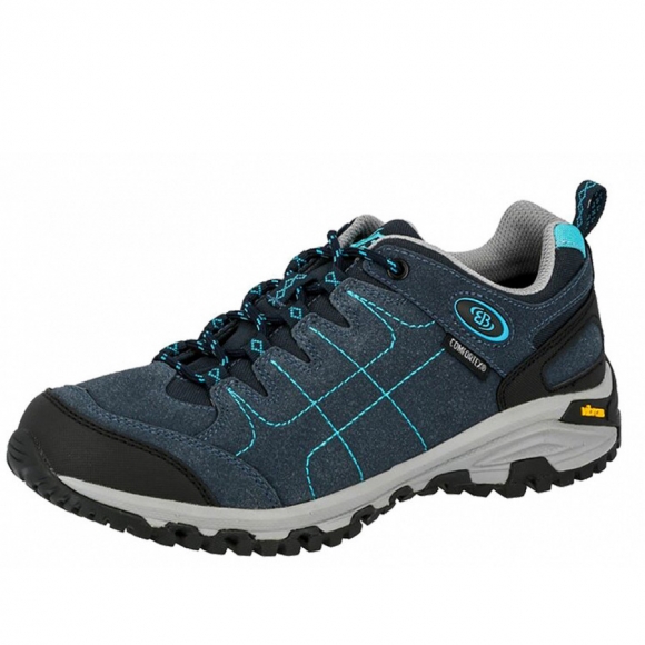 Brütting Mount Shasta Low Trekkingschuh in marine/türkis