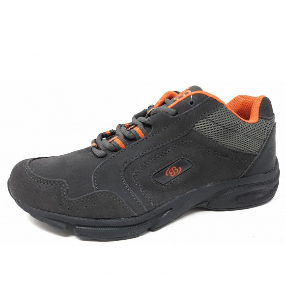 Brütting Circle Trekkingschuh in anthrazit/orange