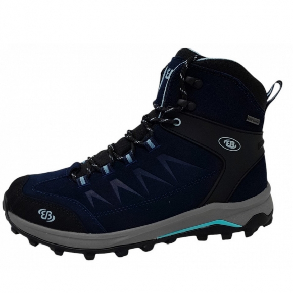 Brütting Mount Chester High Wanderstiefel in marine blau