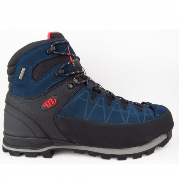 Brütting Mount Tasman Wanderstiefel in blau/schwarz/orange