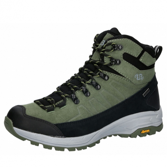 Brütting Mount Sellery Wanderstiefel in olive schwarz