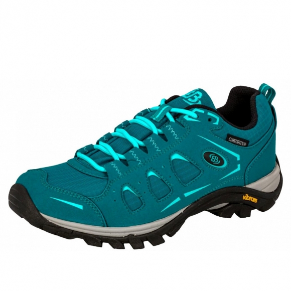 Brütting Mount frakes Low Walkingschuh in petrol blau