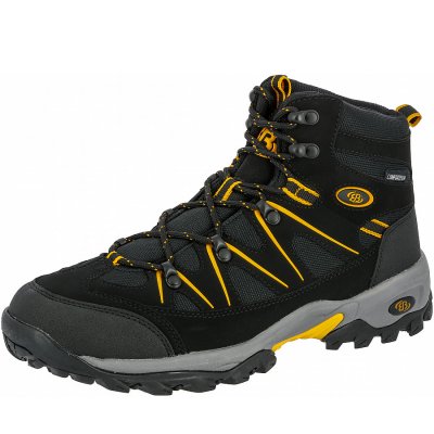 Brütting Mr. Hunter High Trekkingschuh in schwarz gelb