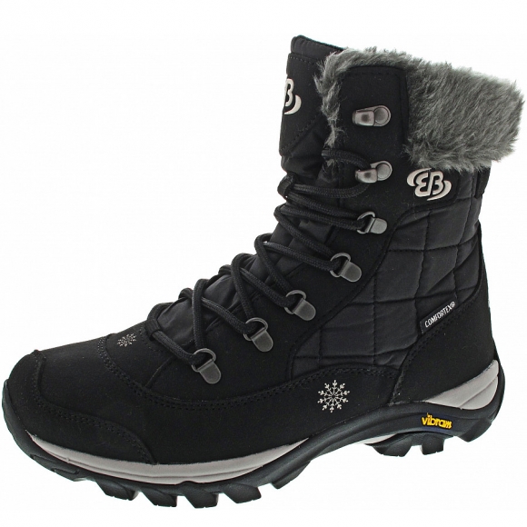 Brütting Himalaya Winterstiefel in schwarz
