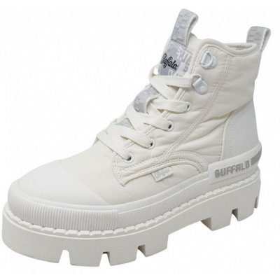 Buffalo RAVEN HI Schnürstiefelette in white Buffalo RAVEN HI Schnürstiefelette in white