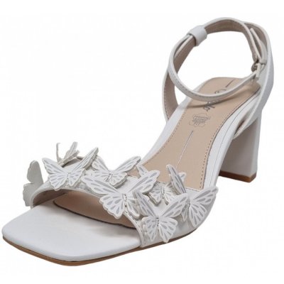 Buffalo Ashley Butterfly Sandalette in white