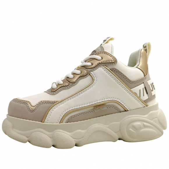 Buffalo CLD Chai Schnürer in creme/gold