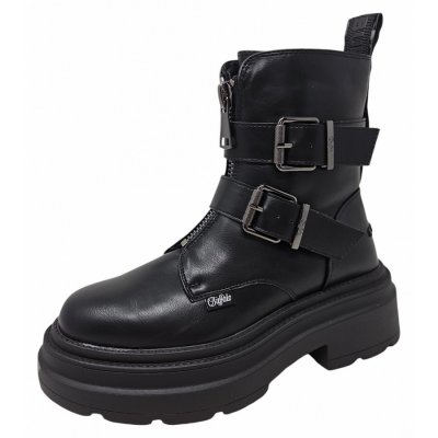 Buffalo Mars Biker Stiefelette in black Buffalo Mars Biker Stiefelette in black