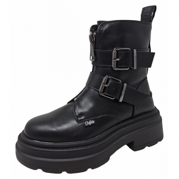 Buffalo Mars Biker Stiefelette in black