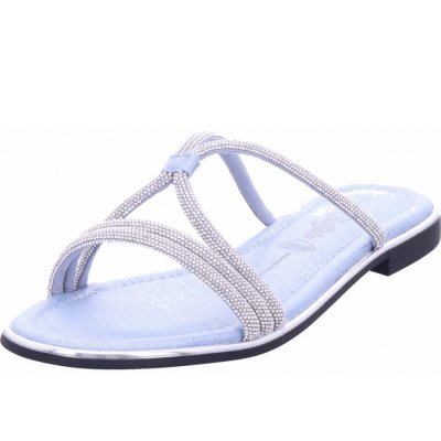 Buffalo Pantolette in silber