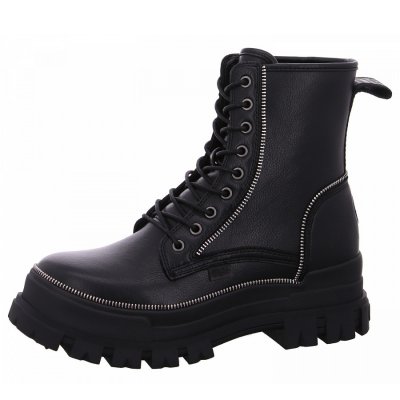 Buffalo Aspha RLD Schnürstiefel in black