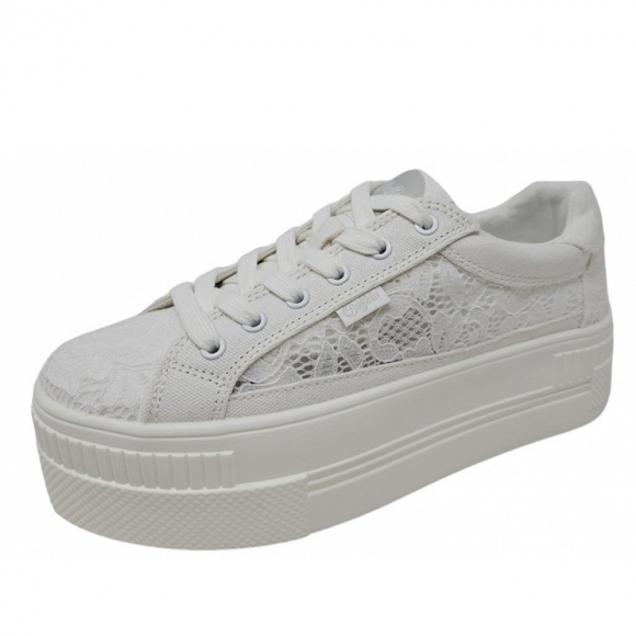 Buffalo Sneaker in white
