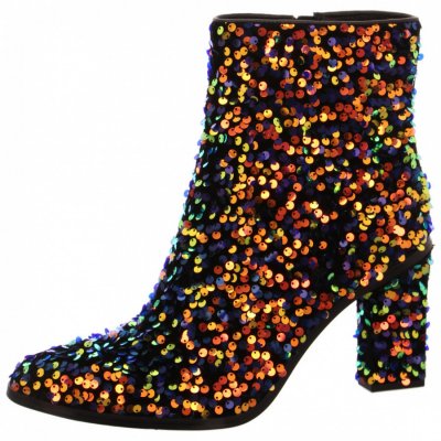 Buffalo Zoe Ankle Boot Stiefelette in black multi Buffalo Zoe Ankle Boot Stiefelette in black multi