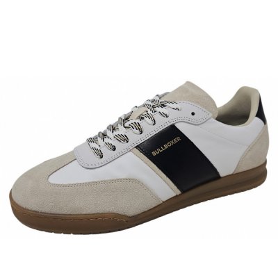 Bullboxer Sneaker in 2114 white black ice