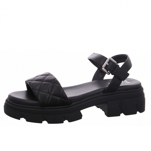 Bullboxer Sandalette in BLCKTD70 black