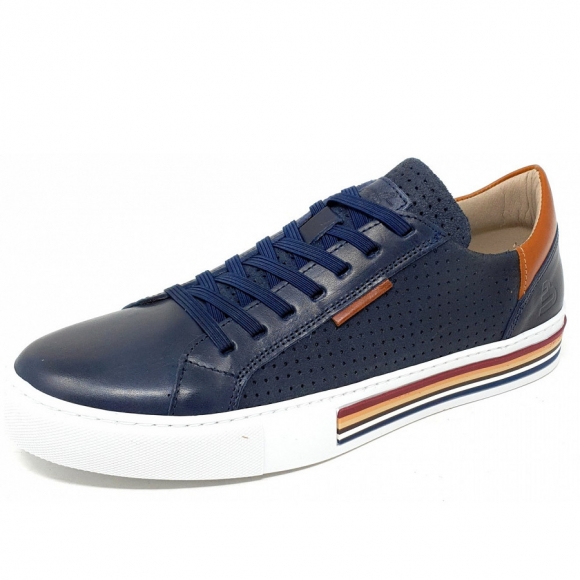 Bullboxer Sneaker in blau kombi