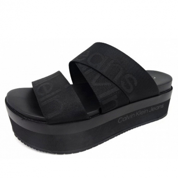 Calvin Klein Pantolette in schwarz Calvin Klein Pantolette in schwarz