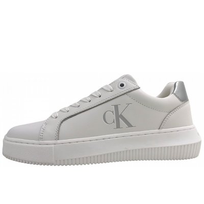 Calvin Klein sportlicher Schnürer in 0YG weiss
