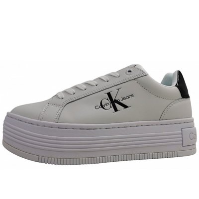 Calvin Klein sportlicher Schnürer in 01W weiß