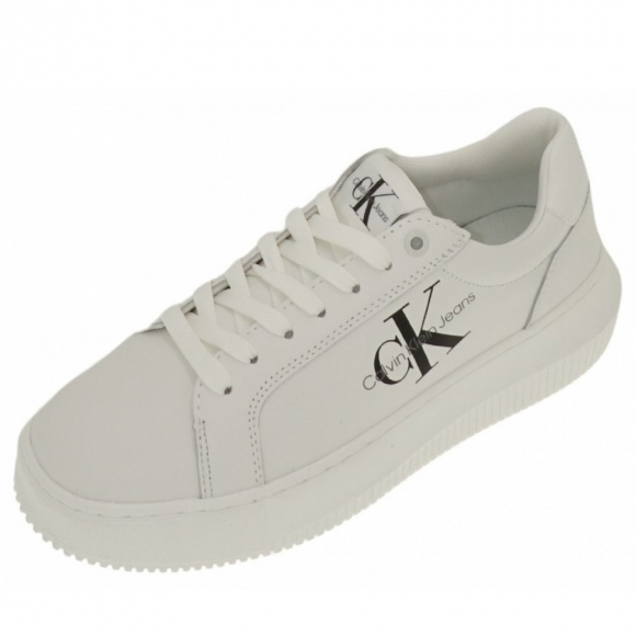 Calvin Klein Chunky cupsole laceUp Sneaker low in white