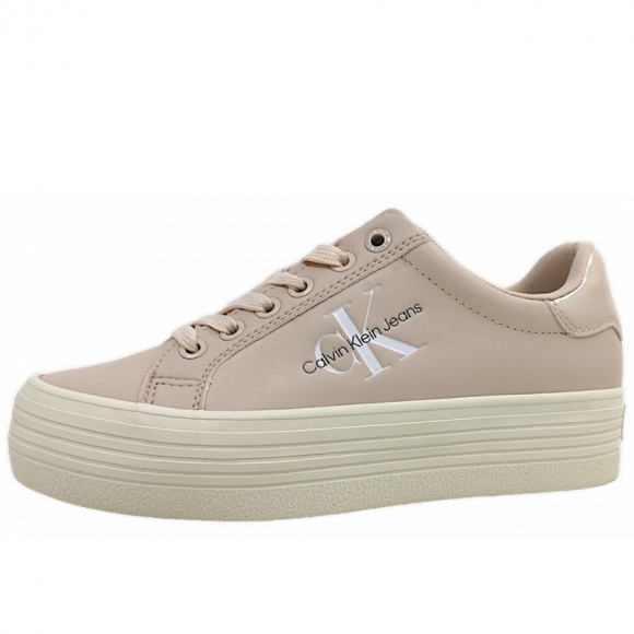 Calvin Klein Bold Vulc sportlicher Schnürer in ABJ beige