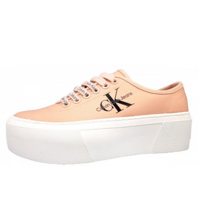 Calvin Klein Cupsole Flatform Sneaker in TKY Pink Blush Calvin Klein Cupsole Flatform Sneaker in TKY Pink Blush