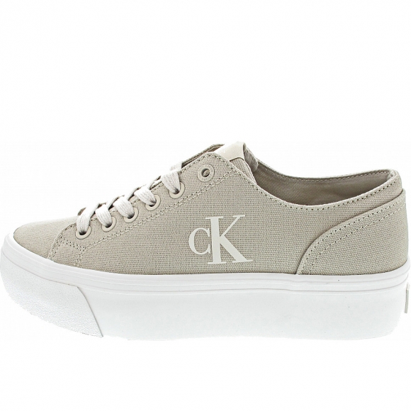 Calvin Klein Vulc Flatform Low Sneaker low in eggshell-creamy white