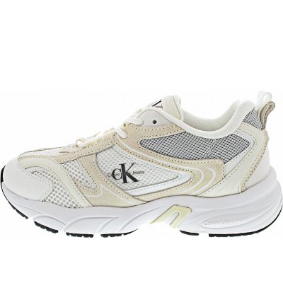 Calvin Klein Retro Tennis SU-Mesh WN Sneaker in bright white-creamy white