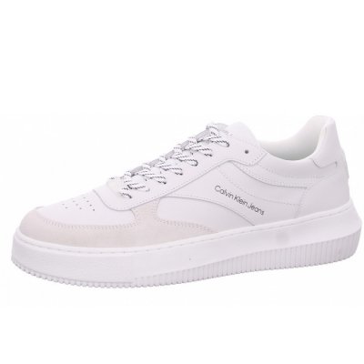 Calvin Klein Chunky Cupsole Sneaker in YAF bright white