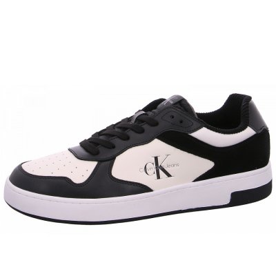 Calvin Klein Basket Cupsole Sneaker in 00W black creamy white Calvin Klein Basket Cupsole Sneaker in 00W black creamy white