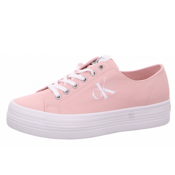 Calvin Klein Flatform Sneaker in TFT rose smoke