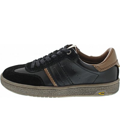 Camel Active Sneaker in schwarz-hellbraun