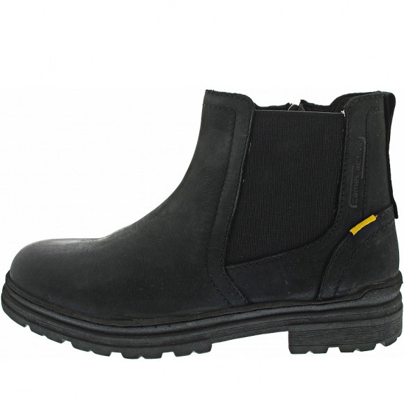 Camel Active Chelsea Boot in schwarz