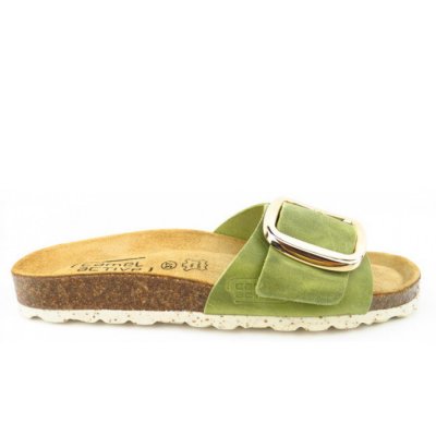 Camel Active Pantolette in hellgrün Camel Active Pantolette in hellgrün