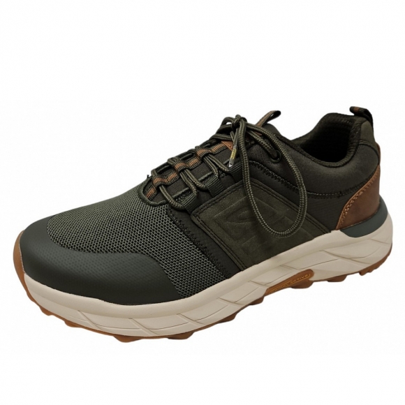 Camel Active CROSS COUNTRY sportlicher Schnürer in hellkhaki braun