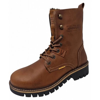 Camel Active Schnürstiefel in cognac