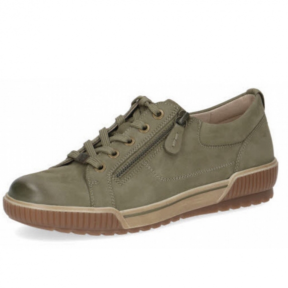 Caprice schn?rermodel 2370243 Sneaker in olive