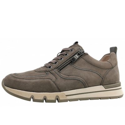 Caprice sportlicher Schnürer in taupe comb