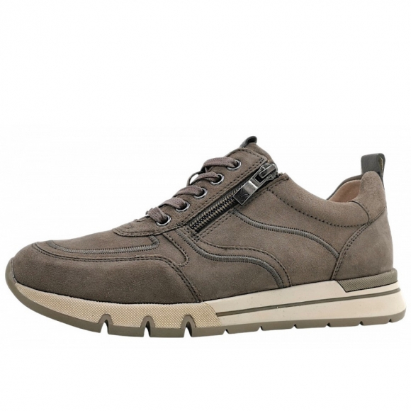 Caprice sportlicher Schnürer in taupe comb