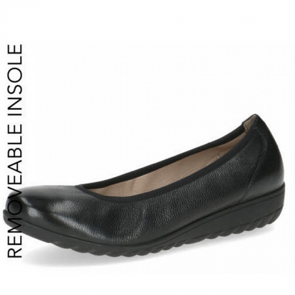 Caprice ballerinamodel 2216142 Ballerina in schwarz